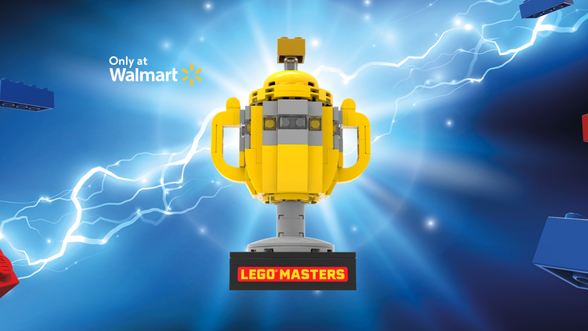 Free LEGO MASTERS USA Mini Trophy available at Walmart