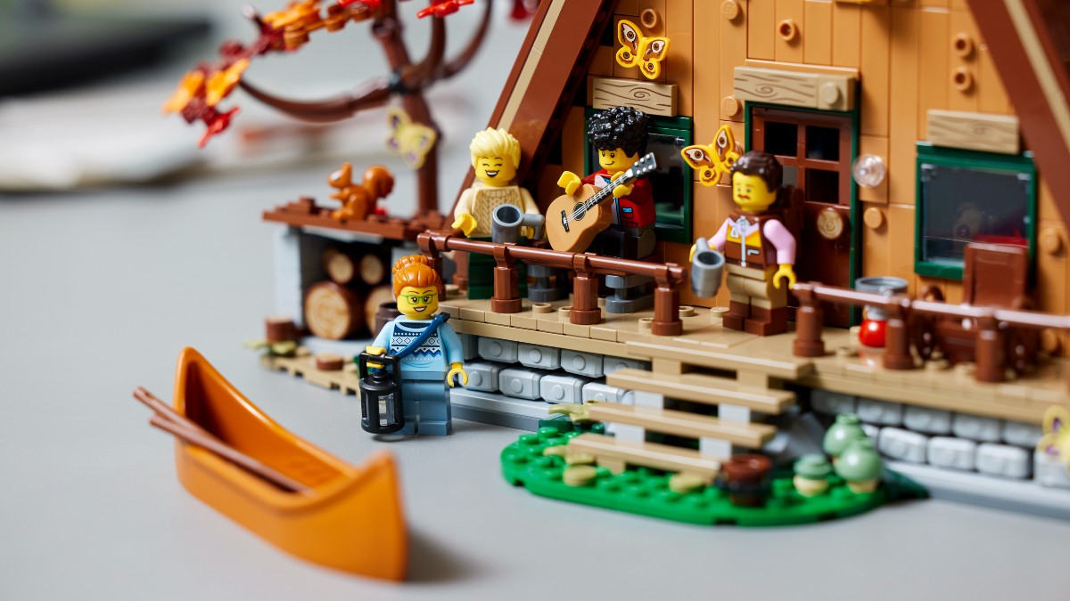 LEGO Ideas 21338 A-Frame Cabin offers clue for the future of minifigures
