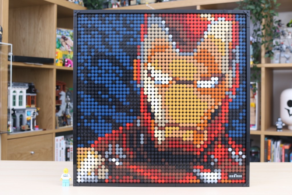 LEGO Art 31199 Marvel Studios Iron Man review 58