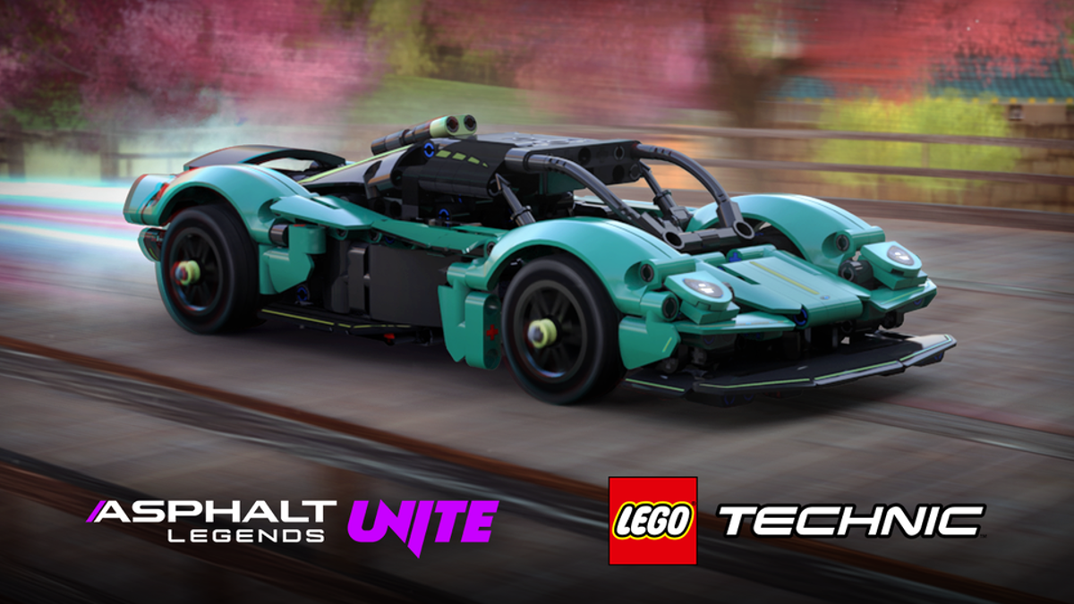 LEGO Technic 2025 cars hitting the track in Asphalt Legends Unite