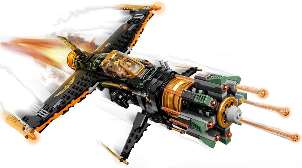71736 Boulder Blaster LEGO NINJAGO action shot