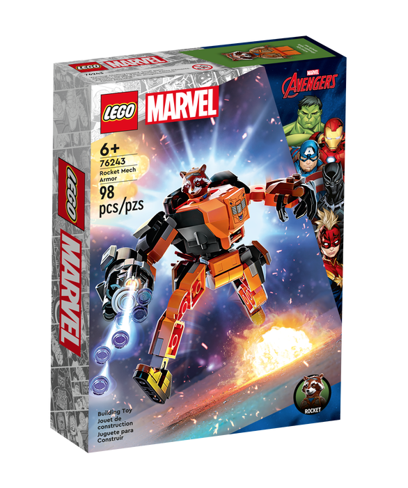76243 Rocket Mech Armor box front