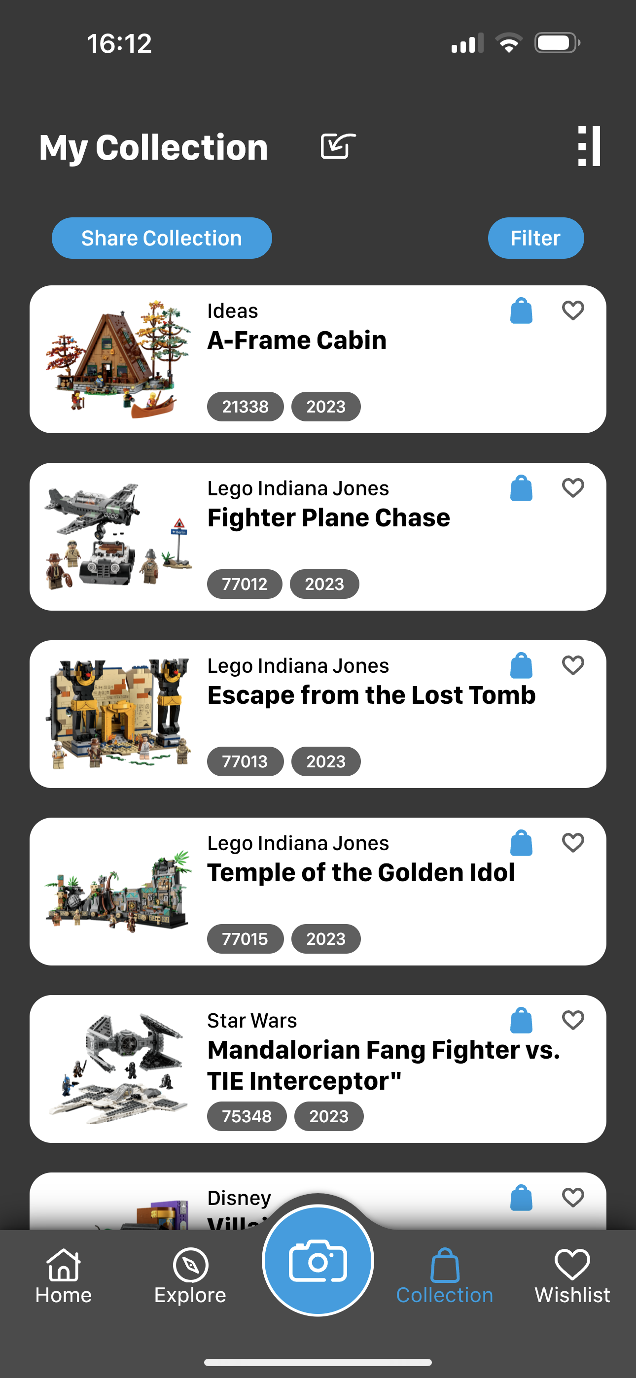 Brick Search LEGO collecting app iOS Android screenshot May 2023 8