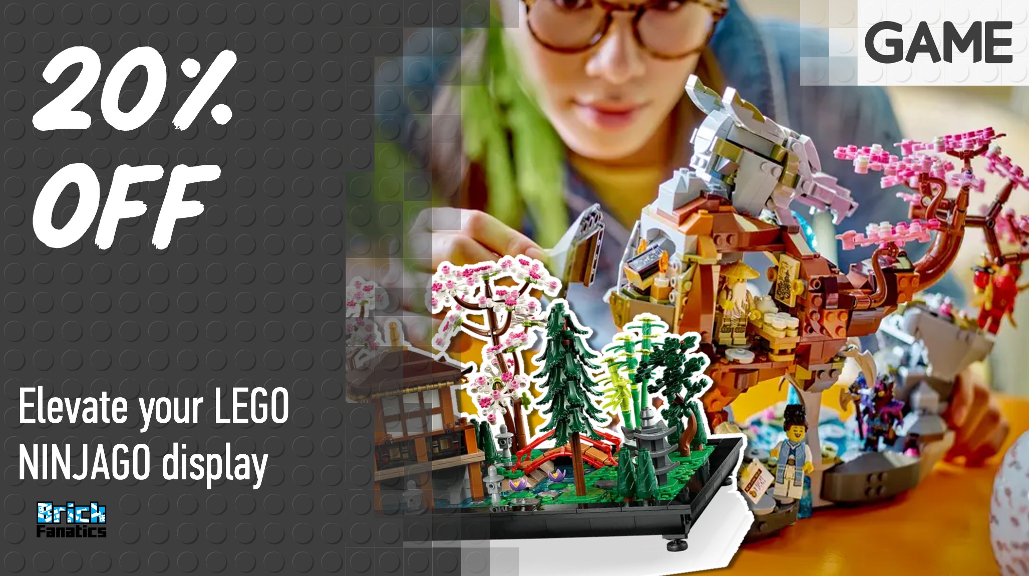 Here's the perfect botanical set to elevate LEGO NINJAGO Dragon Stone Shrine