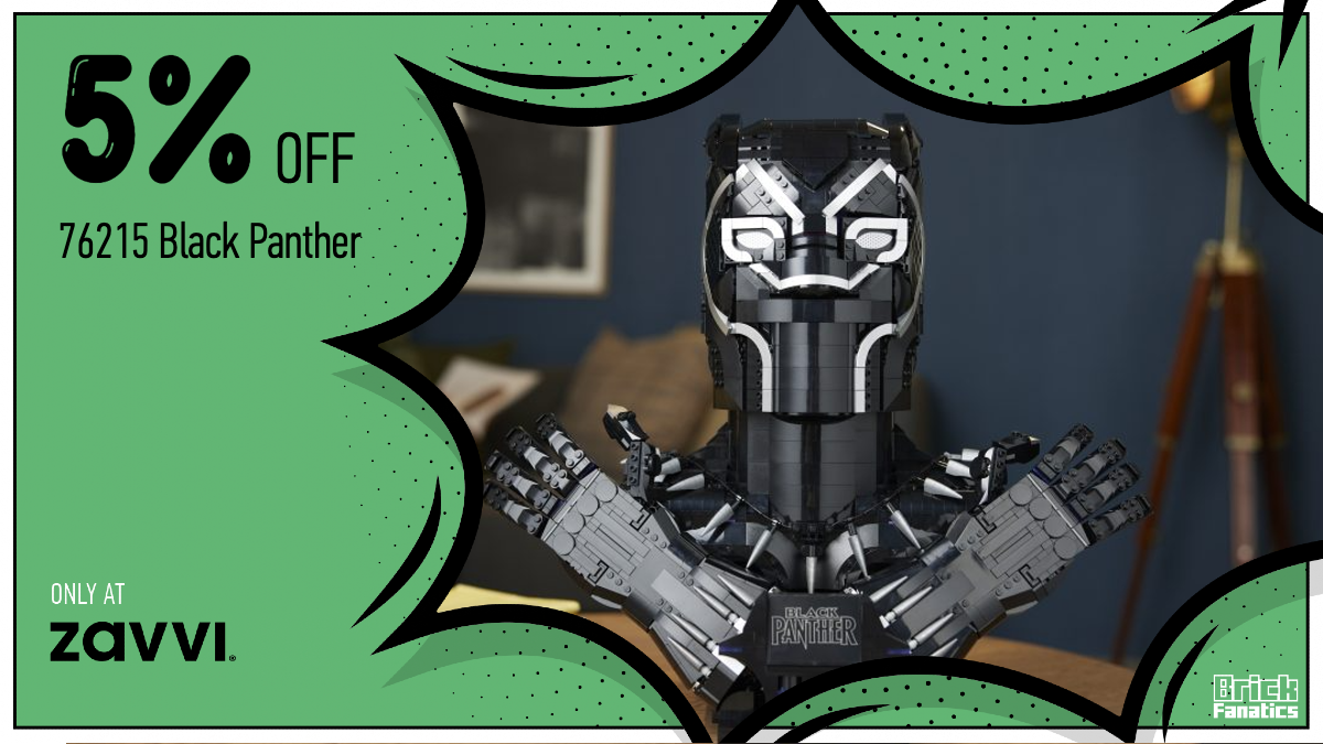 Zavvi discounts LEGO Marvel 76215 Black Panther