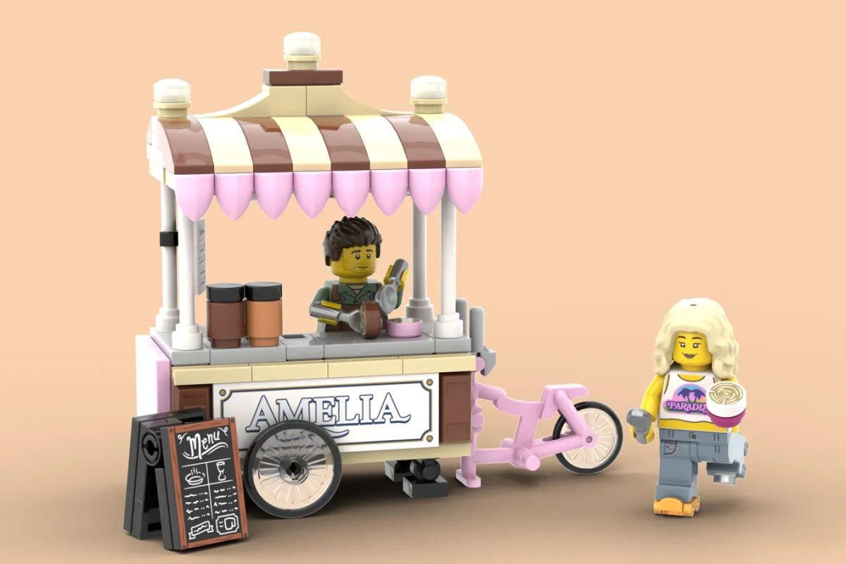 LEGO Ideas Thai Ice Cream Vendor Cart by Didymos 1200x800