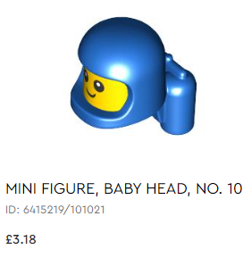 LEGO space baby pab
