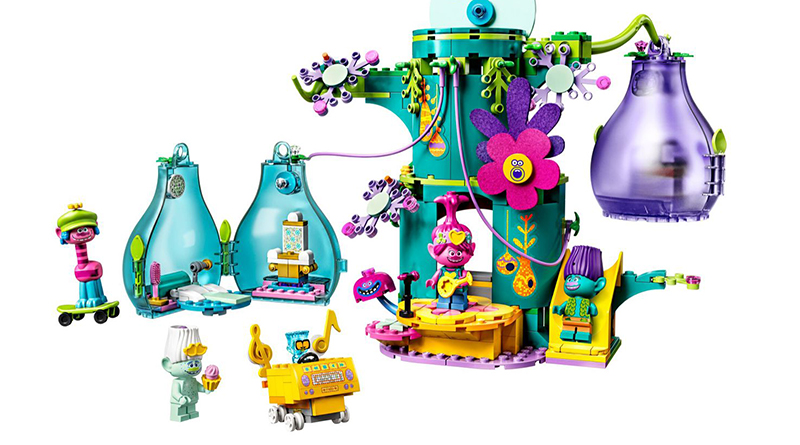 LEGO Trolls World Tour 41255 Pop Village Celebration double VIP points deal