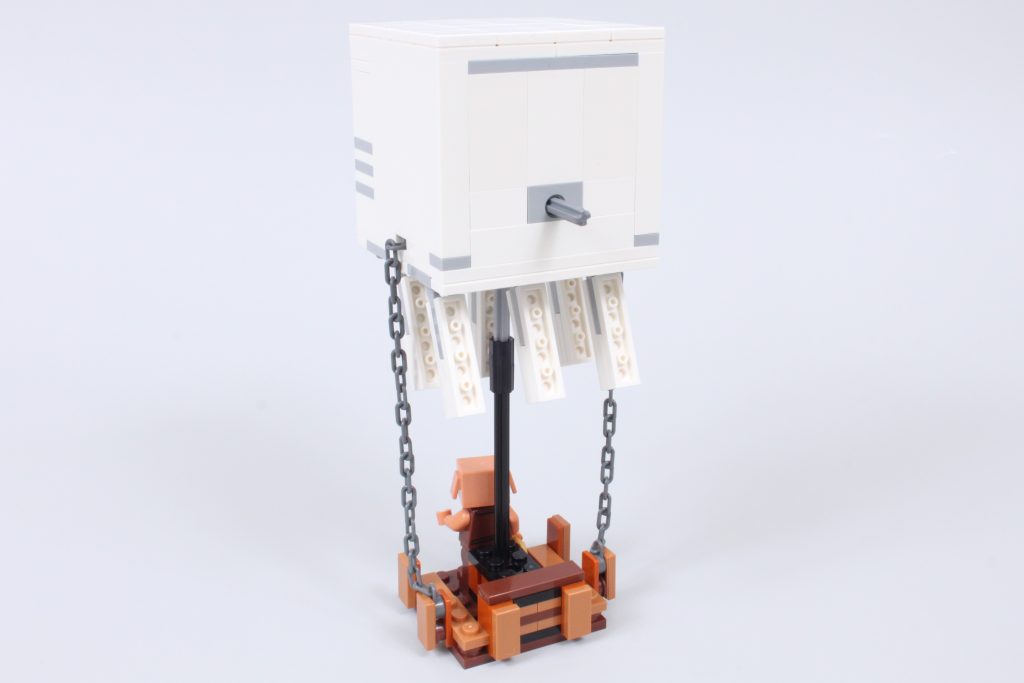 LEGO Minecraft 21273 The Ghast Balloon Village Attack review 16 1024x683