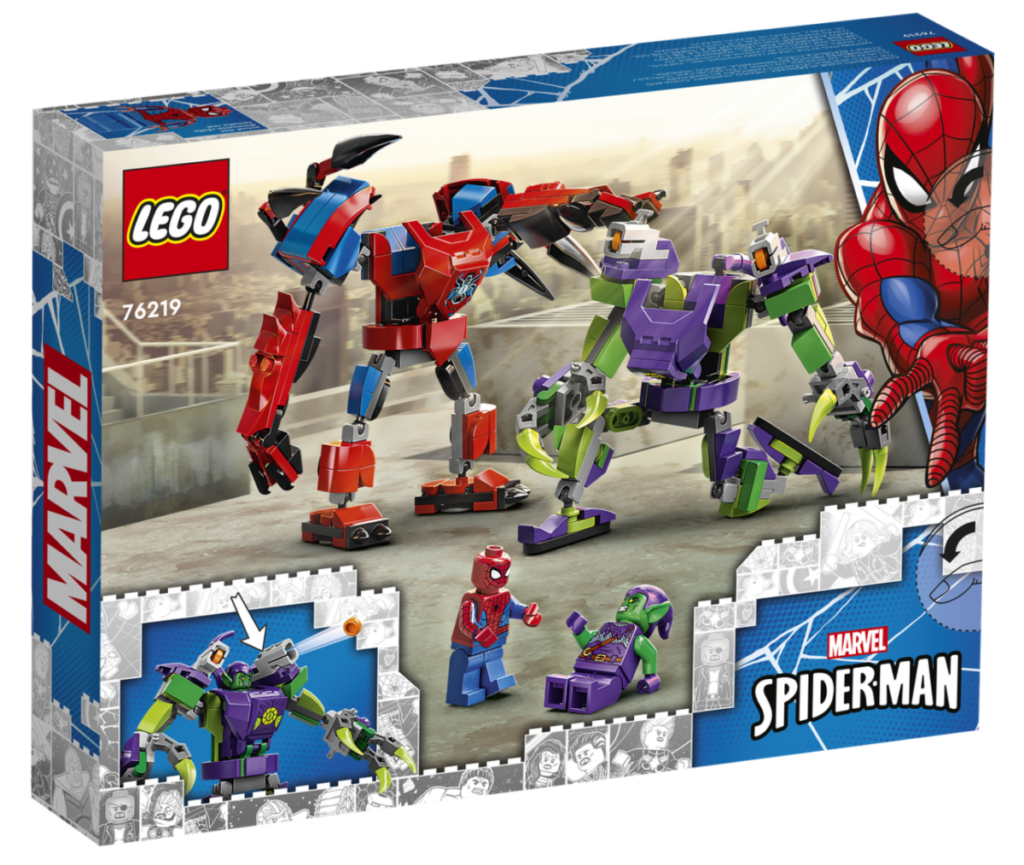 LEGO Marvel Spider Man Green Goblin Mech Battle box back 1024x865
