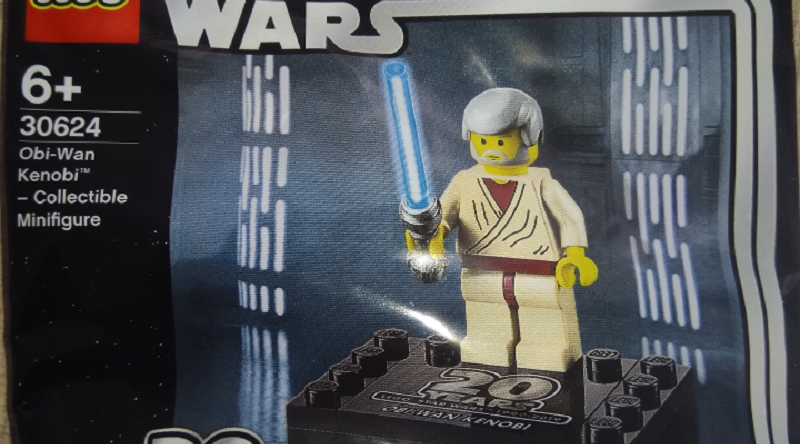 LEGO Star Wars 20th Anniversary Edition 30624 Obi-Wan Kenobi – Collectible Minifigure polybag found