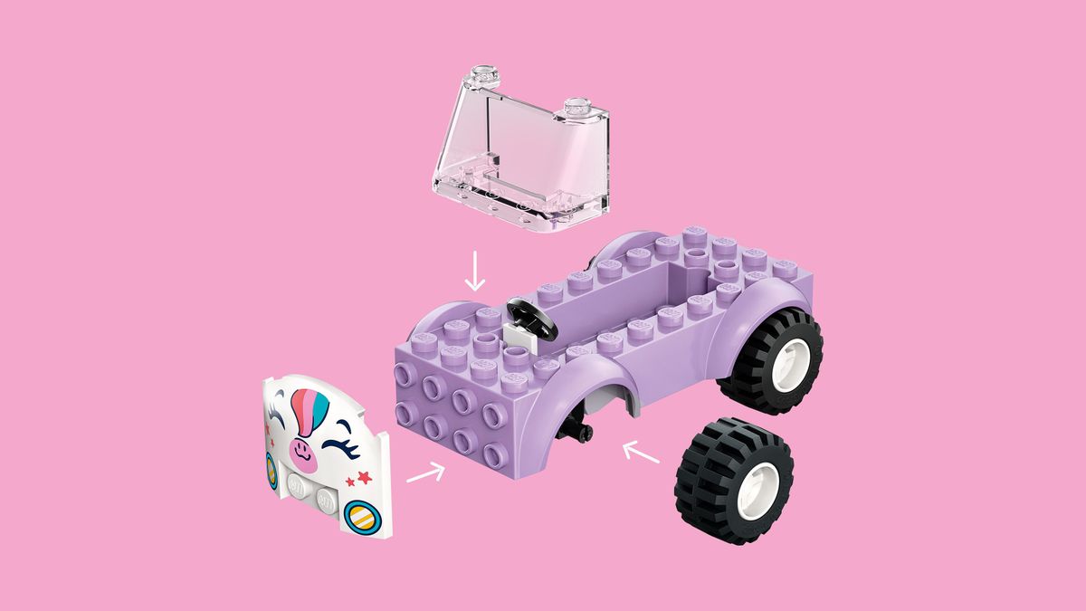 LEGO Friends 42675 Unicorn Cake Delivery Car 3