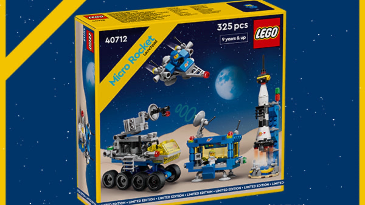 LEGO Classic Space 40712 Micro Rocket Launchpad revealed