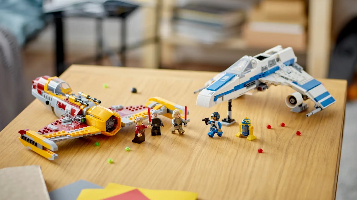 LEGO Star Wars 75364 New Republic E-Wing vs. Shin Hati’s Starfighter's minifigures steal the show
