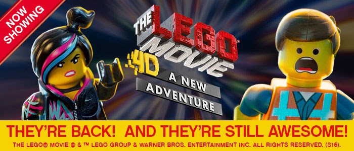 The LEGO® Movie 4D A New Adventure review