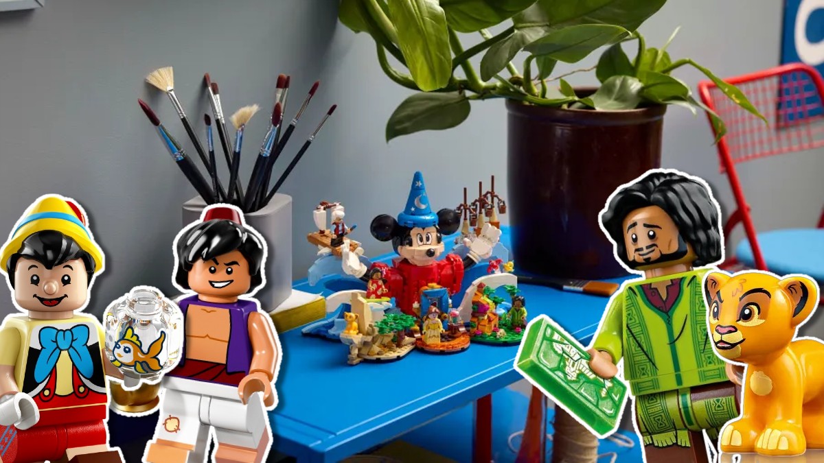 Comparing LEGO Ideas 21352 Magic of Disney to the original design