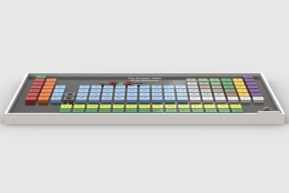 LEGO Ideas The Periodic Table of the Elements 4