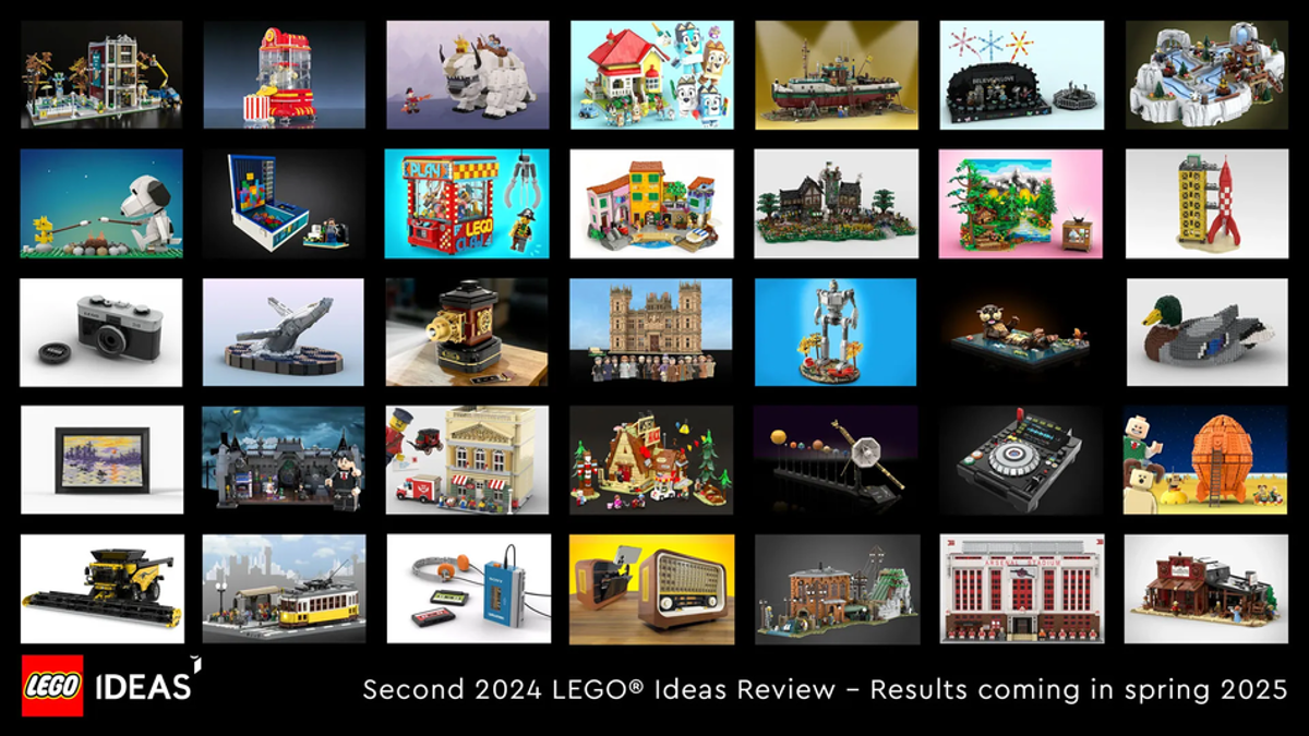 31 LEGO Ideas projects rejected from the second 2024 review