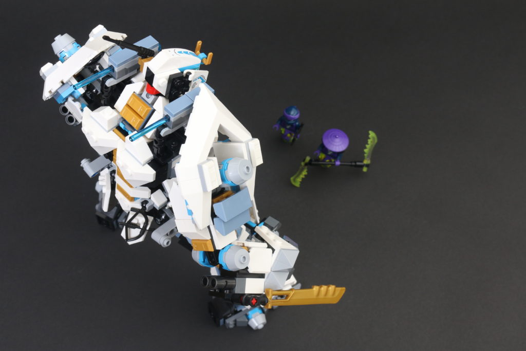 LEGO NINJAGO Legacy 71738 Zanes Titan Mech Battle review 33