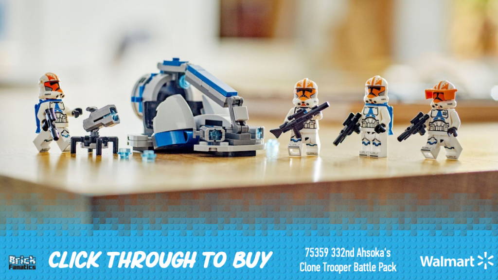 LEGO Star Wars 75359 332nd Ahsokas Clone Trooper Battle Pack Walmart CTA 1024x576