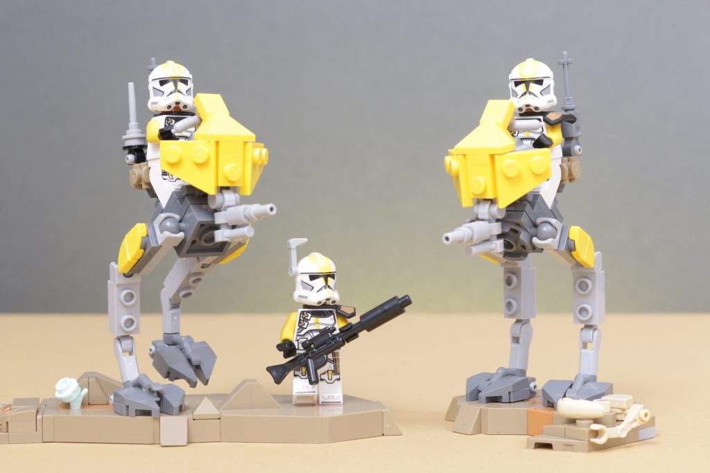 Custom LEGO Star Wars MOC AT RT 501st 327th Clone Troopers build 3 1024x683