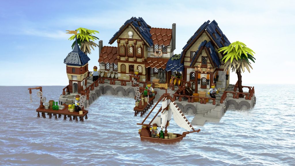 LEGO Ideas Medieval Harbour
