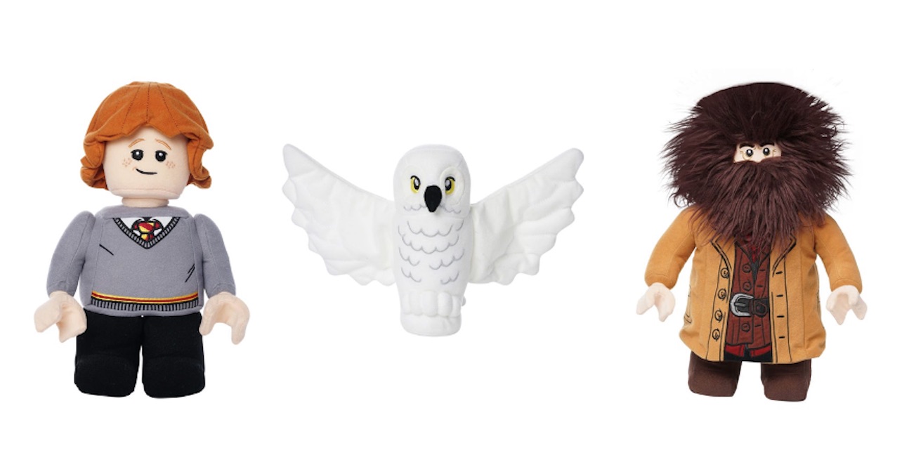 LEGO Harry Potter Plush Collection now available from official stores