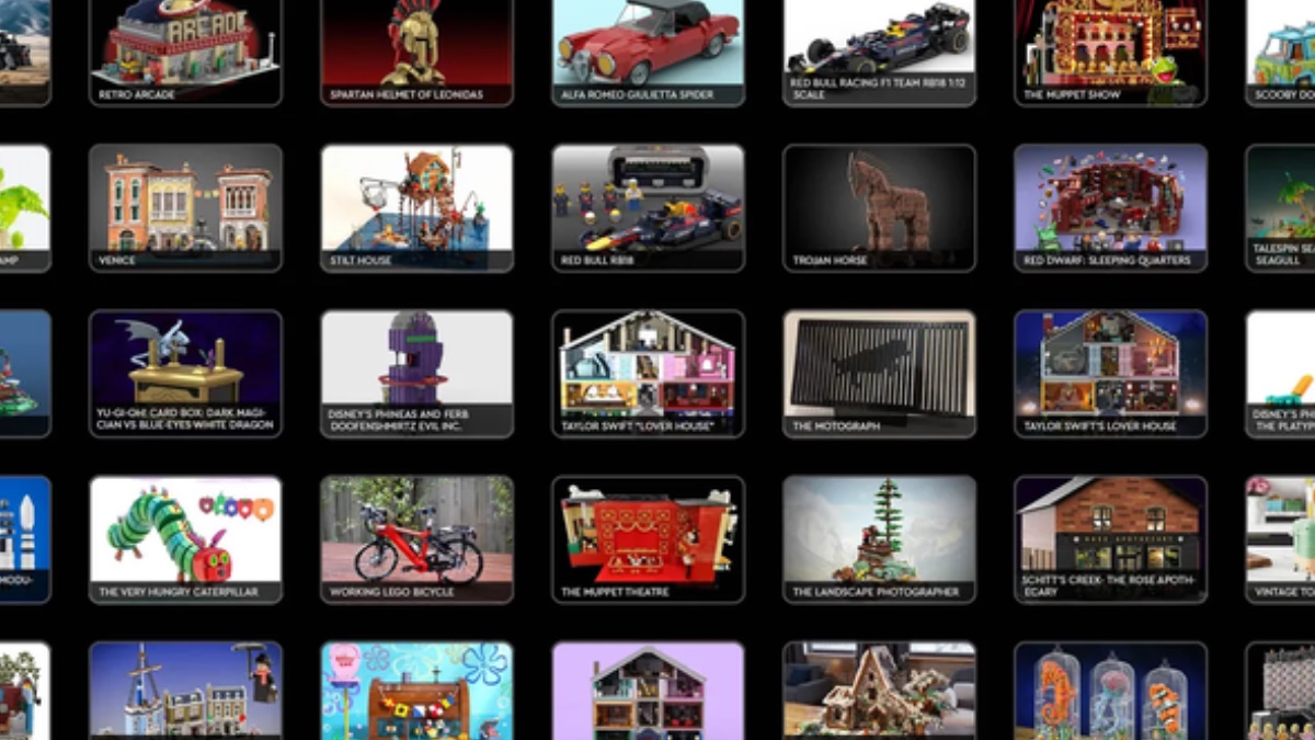 49 LEGO Ideas projects qualify for the second 2023 review