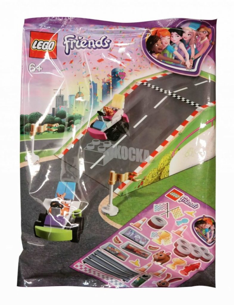 New LEGO Friends 5005238 Pet Go-kart Drivers polybag revealed