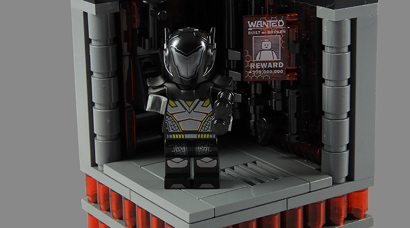 LEGO Collectible Minifigures Series 19 vignettes: Galactic Bounty Hunter