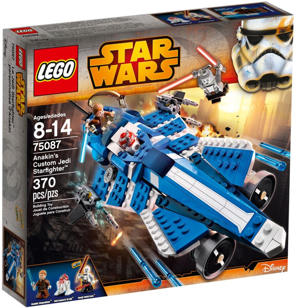 LEGO Star Wars 75087 Anakins Custom Jedi Starfighter
