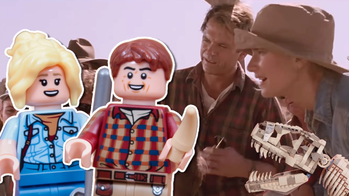 LEGO Jurassic Park 76968 Dinosaur Fossils: Tyrannosaurus rex minifigures review