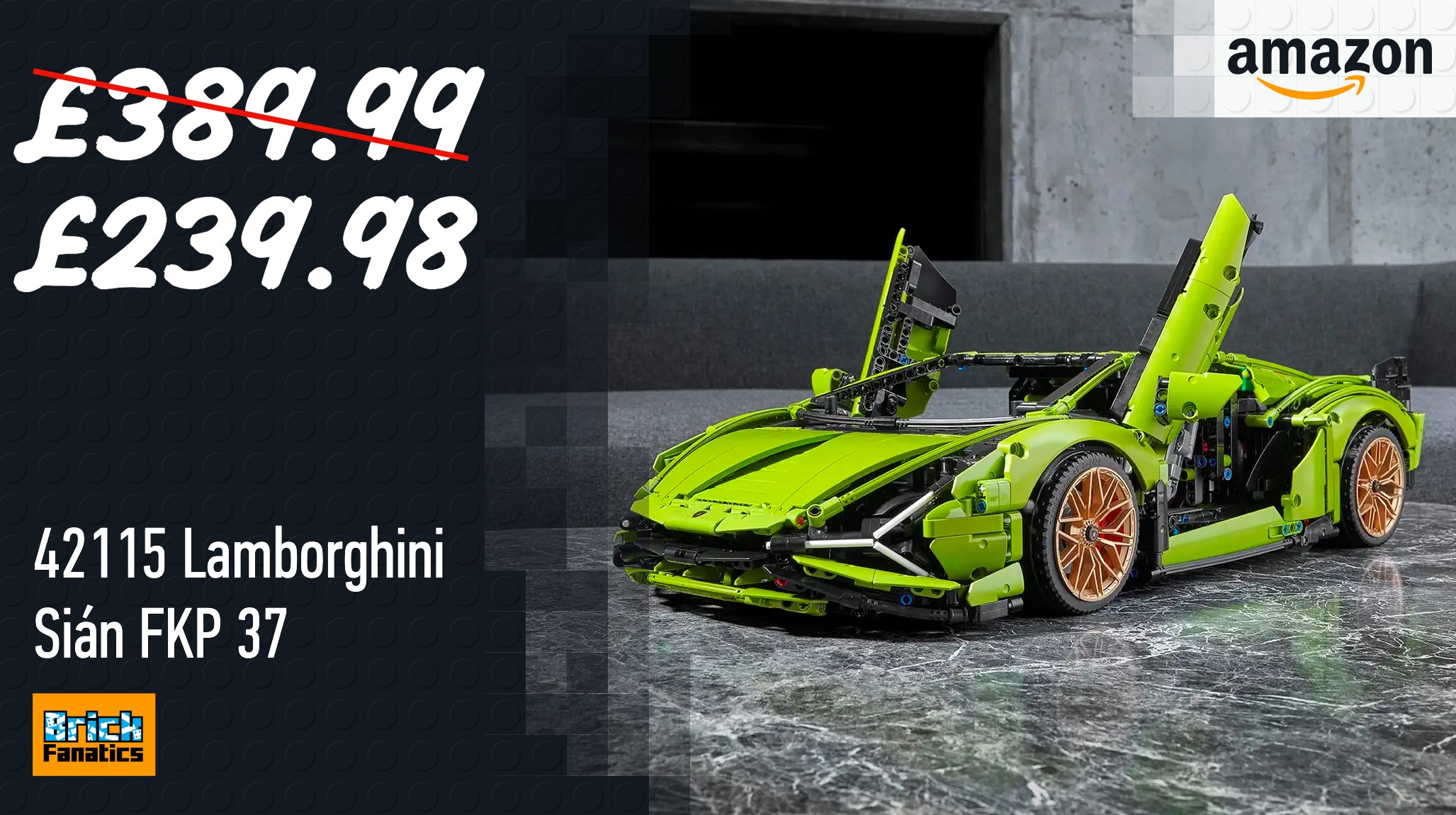 Pick up an eye-catching LEGO Technic set at a massive discount