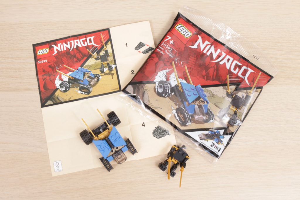 LEGO NINJAGO 30592 Mini Thunder Raider gift with purchase review 10 1024x683