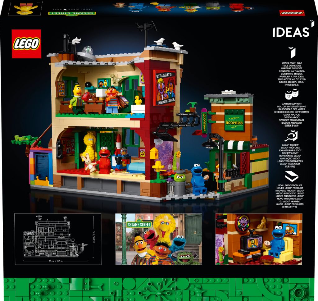 LEGO Ideas 21324 Sesame Street 1