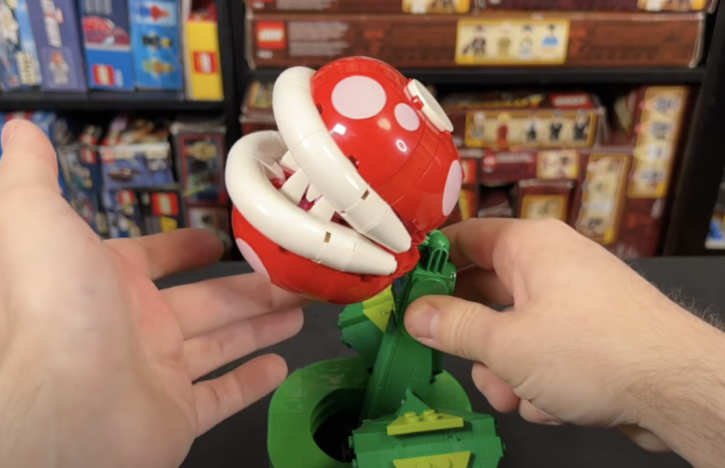 MiniSuperHeroesToday LEGO Super Mario 71426 Piranha Plant review head 2 1024x661
