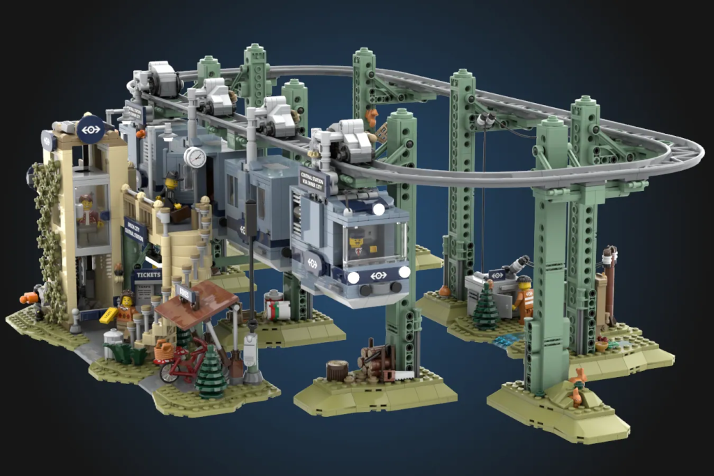LEGO Ideas Working Suspension Railway 2 1024x683