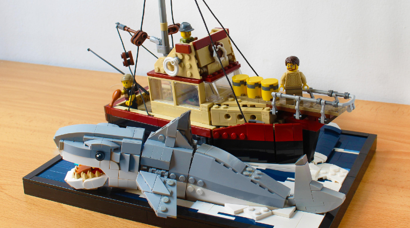 You're gonna need a bigger boat with this LEGO Jaws build