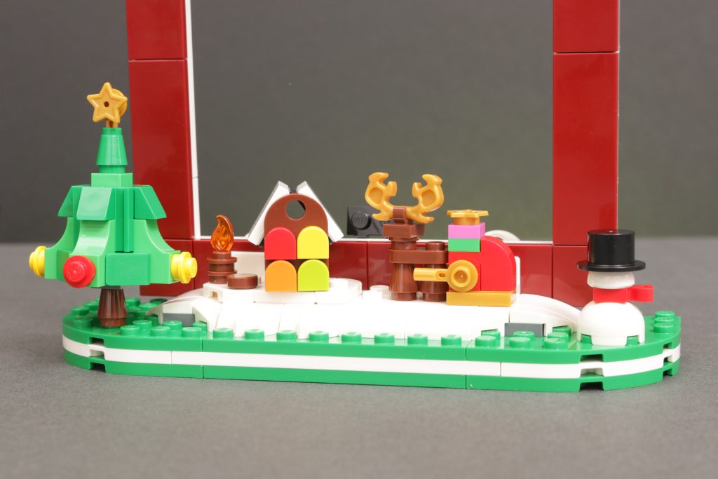 LEGO 40702 Christmas Picture Frame gift with purchase review 2 1024x683