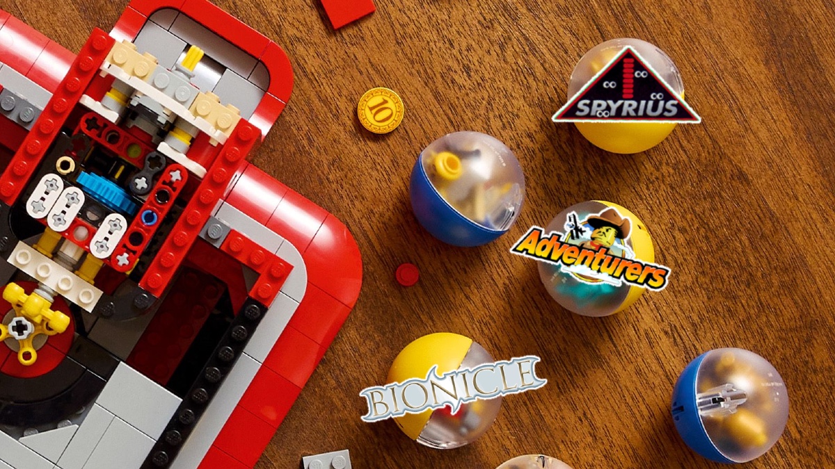 LEGO reveals the themes that didn’t make the cut for the Minifigure Vending Machine