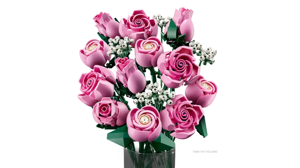 LEGO Botanicals 10374 Bouquet of Pink Roses 3 1024x576