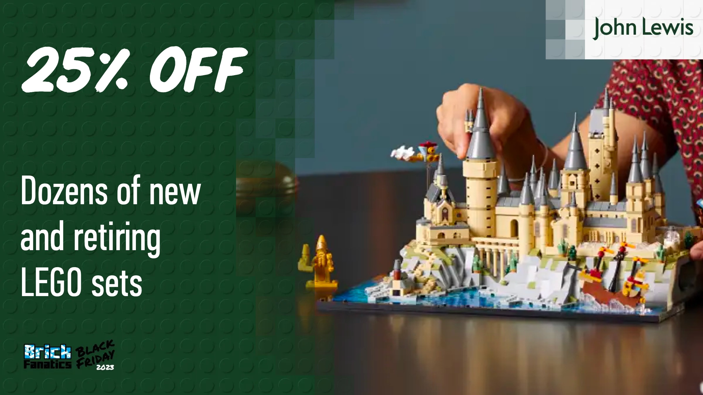 LEGO Black Friday Deals: John Lewis adds dozens of LEGO Star Wars, Harry Potter, and Icons sets to sale