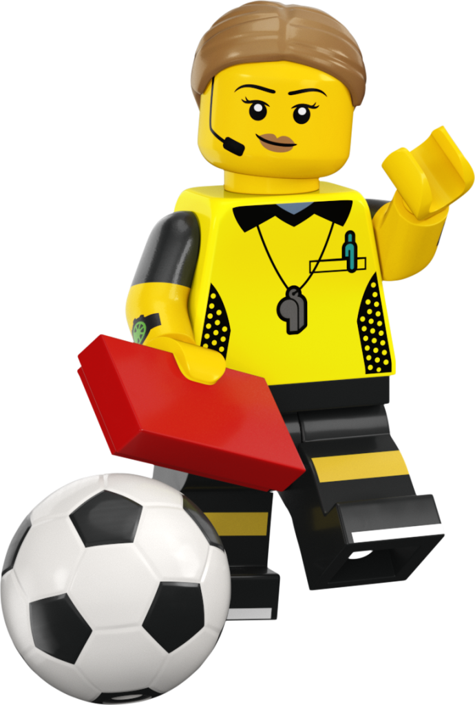 LEGO Collectible Minifigures 71037 Series 24 Referee 690x1024