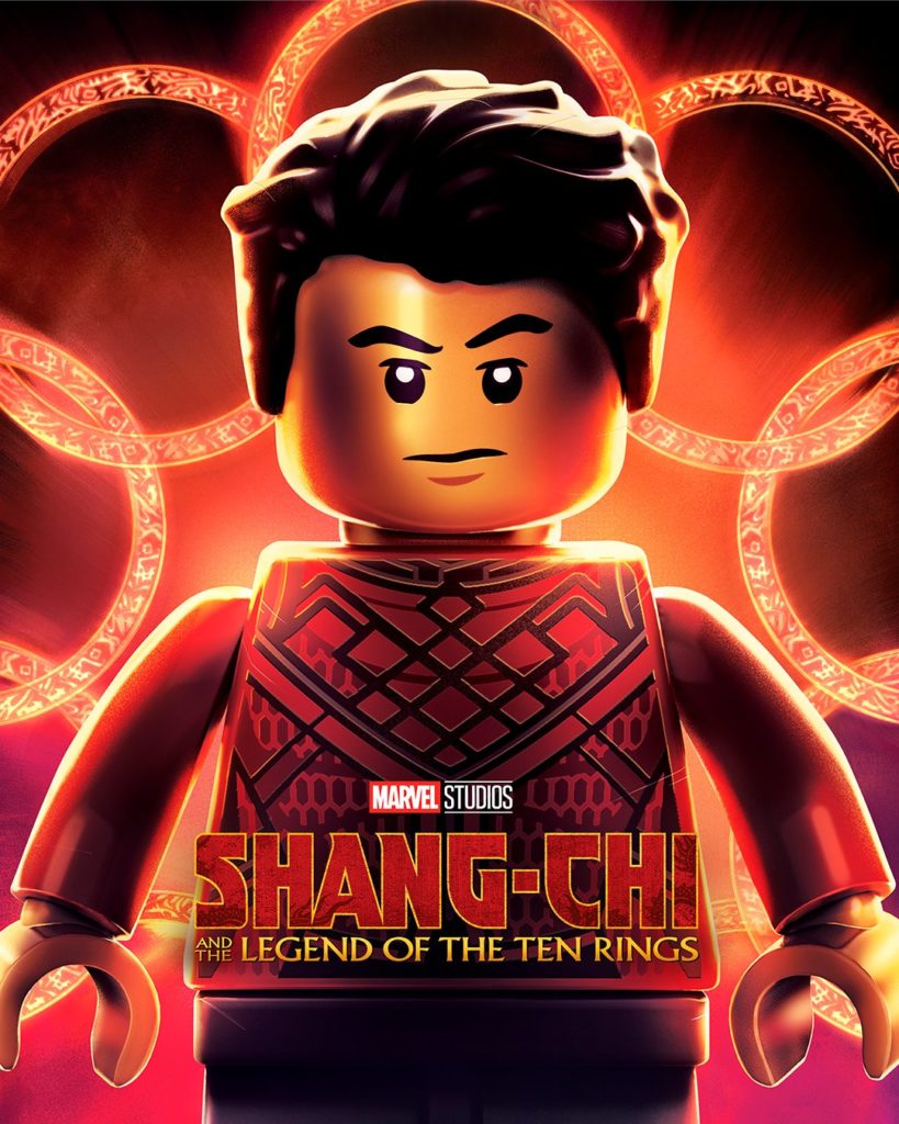 Marvel Shang Chi and the Legend of The Ten Rings poster LEGO