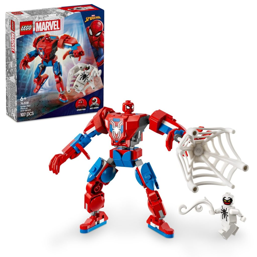 LEGO 76308 Marvel Mech Spider Mana kontra Anti Venom glowne 1024x1024