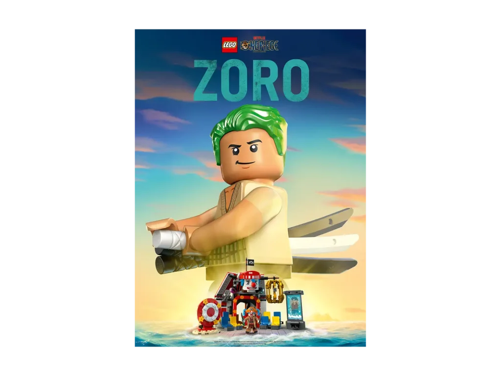 LEGO® ONE PIECE Zoro Wallpaper  1024x768