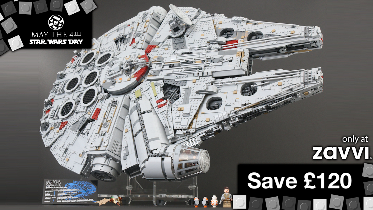 Save over £200 on UCS Star Wars sets in Zavvi Star Wars Day sales