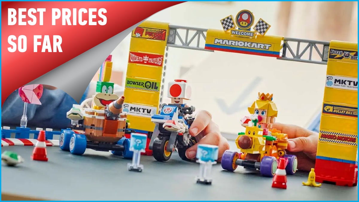 Lowest prices yet on LEGO Mario Kart wave