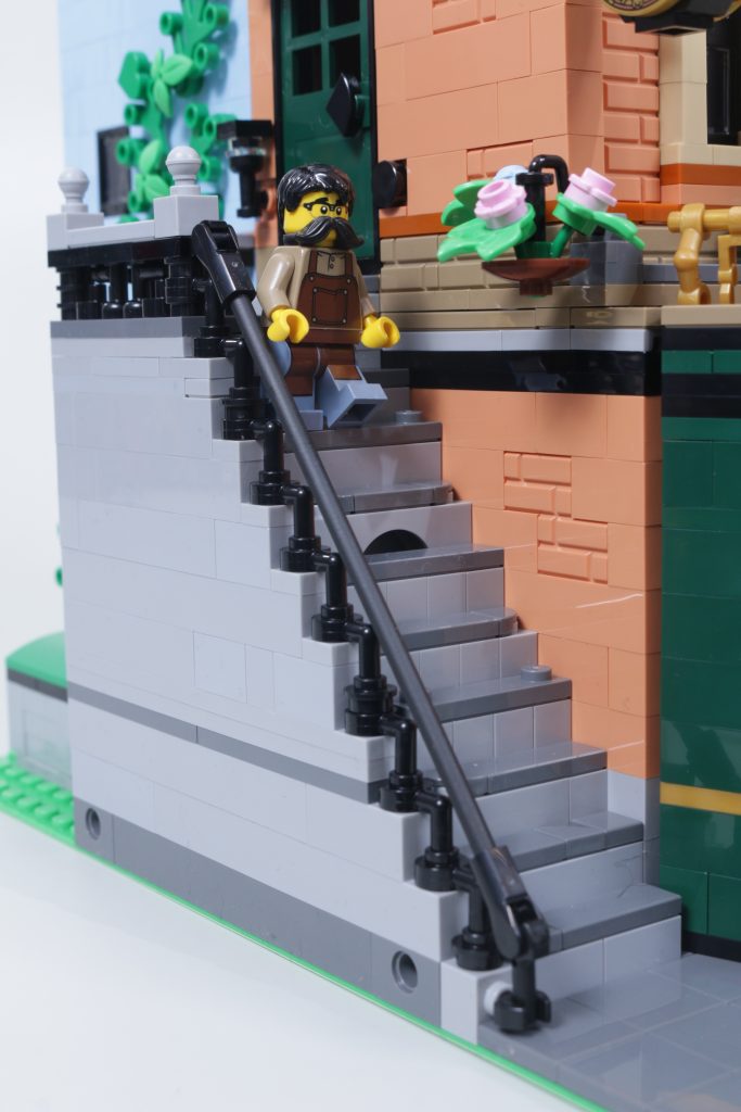 LEGO Icons 10350 Tudor Corner second review plus comparison with 10251 Brick Bank and 10270 Bookshop 75 683x1024