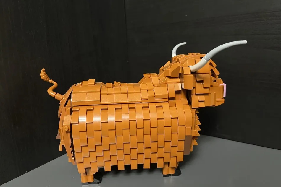 LEGO Ideas The Highland Cow 4